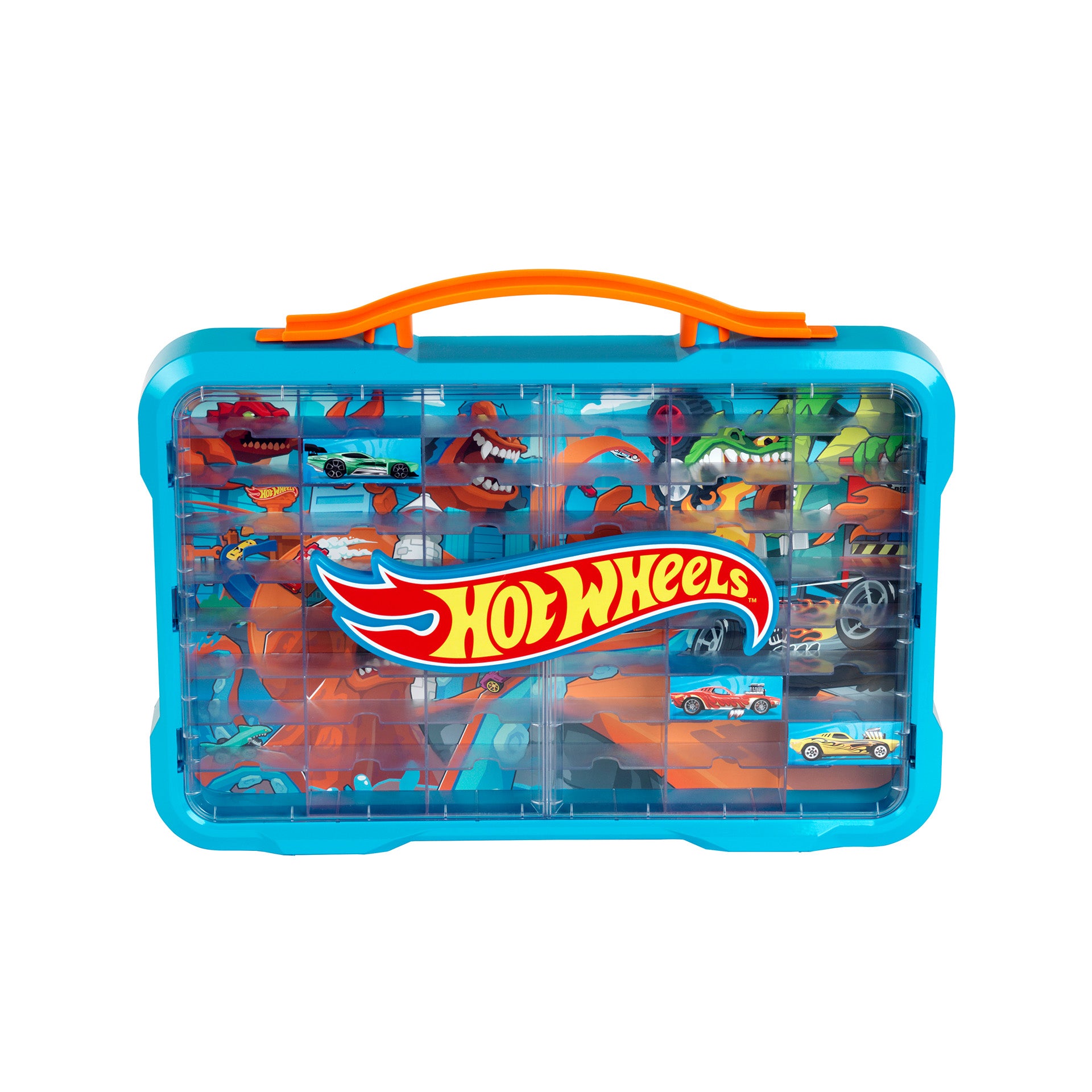 Collector's case display case for 54 cars with illuminated Hot Wheels Klein Toys Collector's case display case for 54 cars with illuminated Hot Wheels Klein Toys