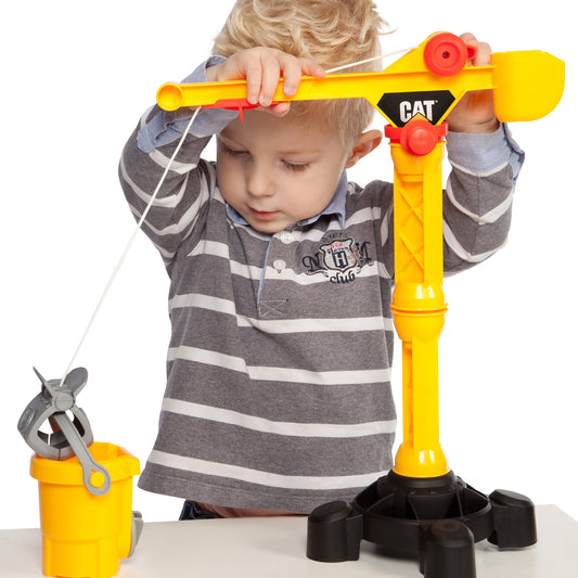 Construction site crane