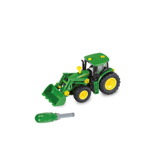 Tractor with front loader and weight, 1:24