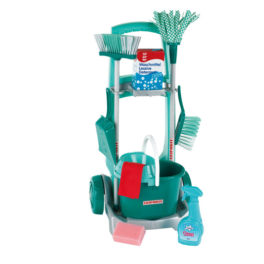 Cleaning cart with accessories