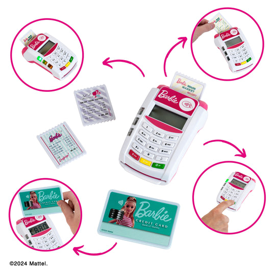 Payment terminal with light and sound