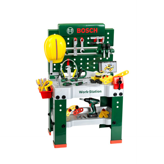 "Workstation" with screw vehicle and DIY accessories, 81 pcs.