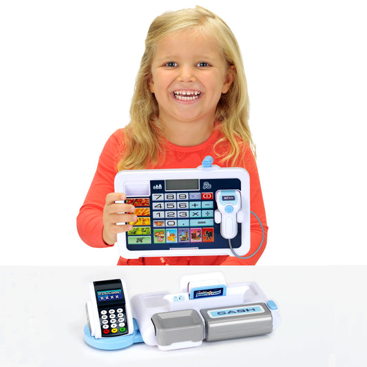 Tablet & POS station with electronic functions