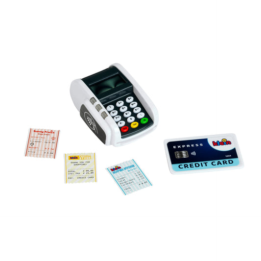 Payment terminal with light and sound