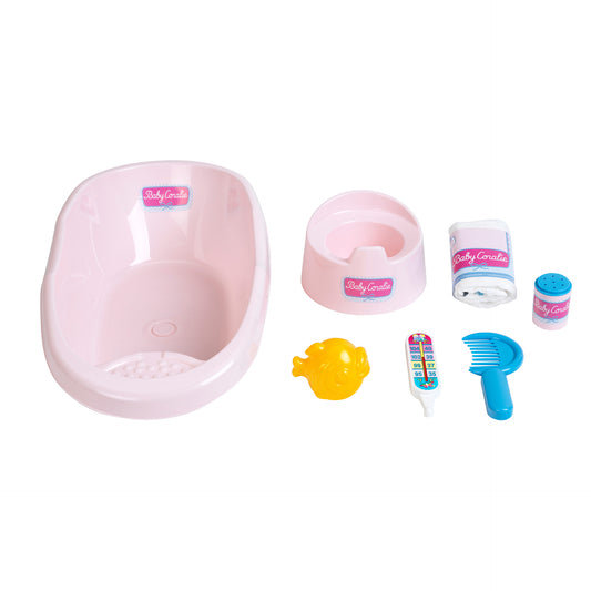 Bathtub set with accessories