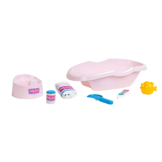 Bathtub set with accessories