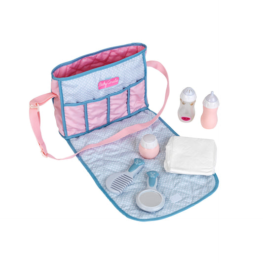Diaper bag with accessories