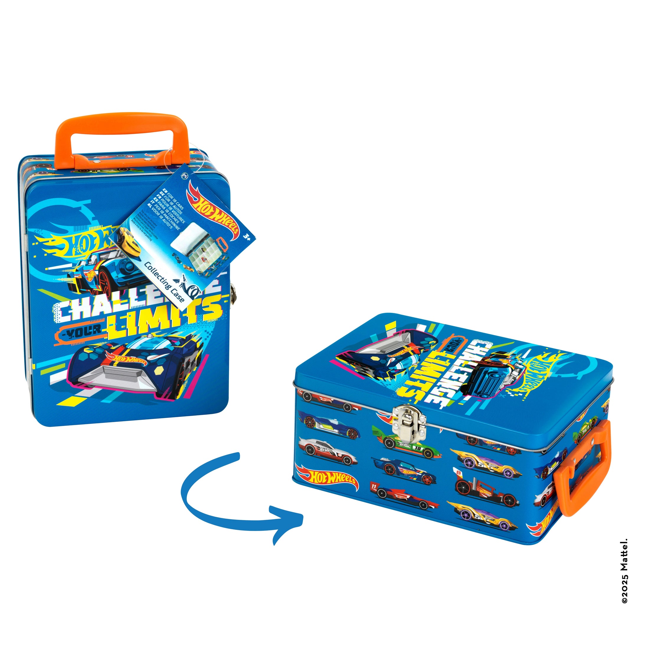 Sammelkoffer für 18 Autos