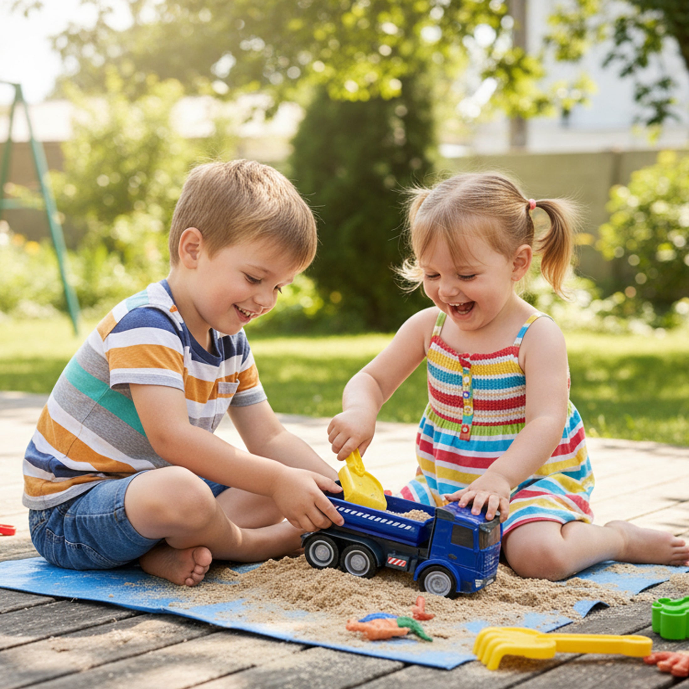 Arocs - Kipper Sandfahrzeug, 1:24