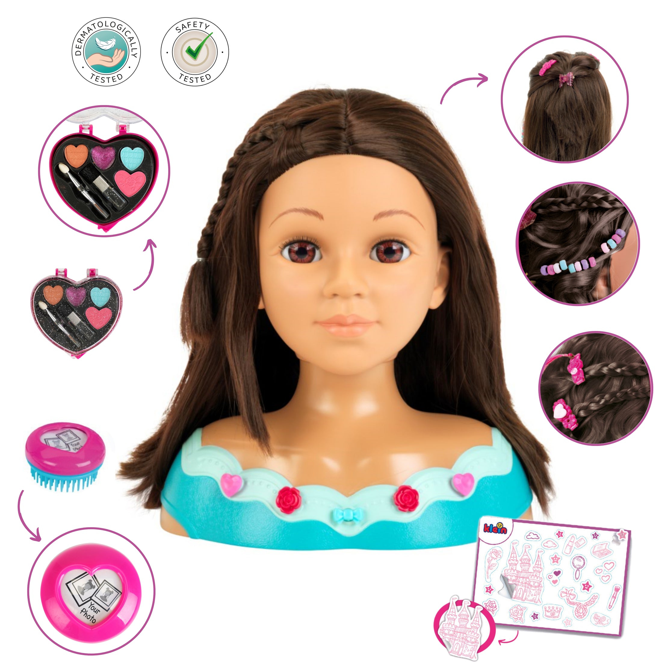 Tête de maquillage et de coiffure "Mia"