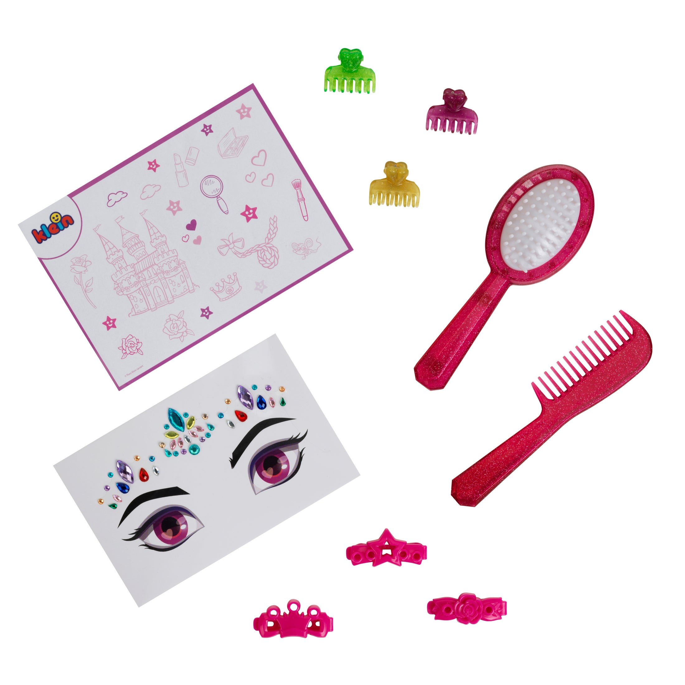 Frisierkopf "Sara" mit Face Gems