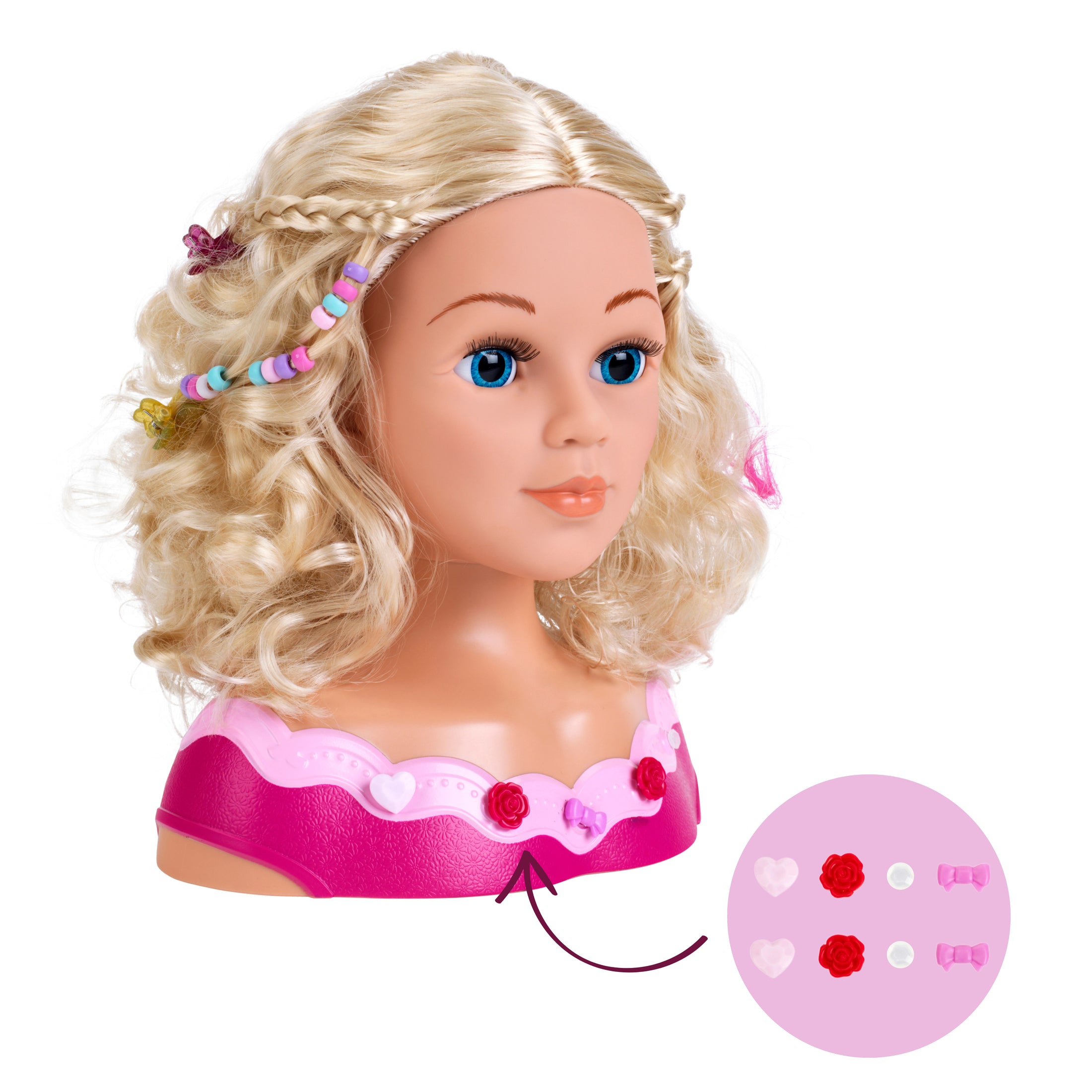 Tête de maquillage et de coiffure "Emma"