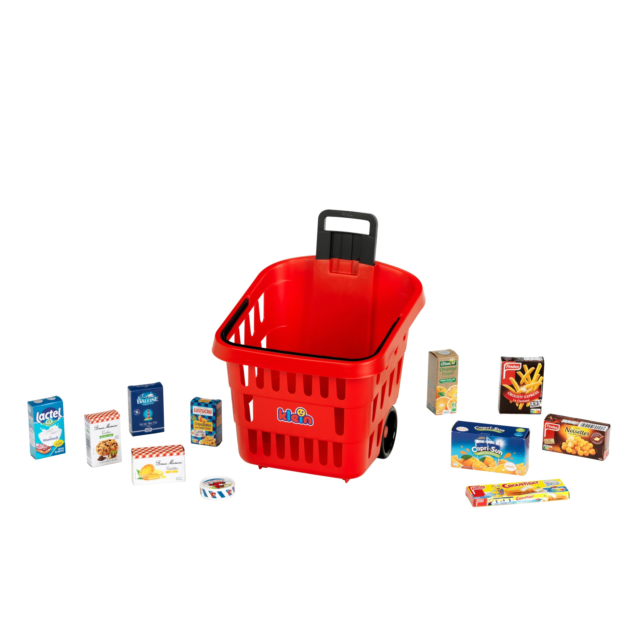 Einkaufstrolley, gefüllt