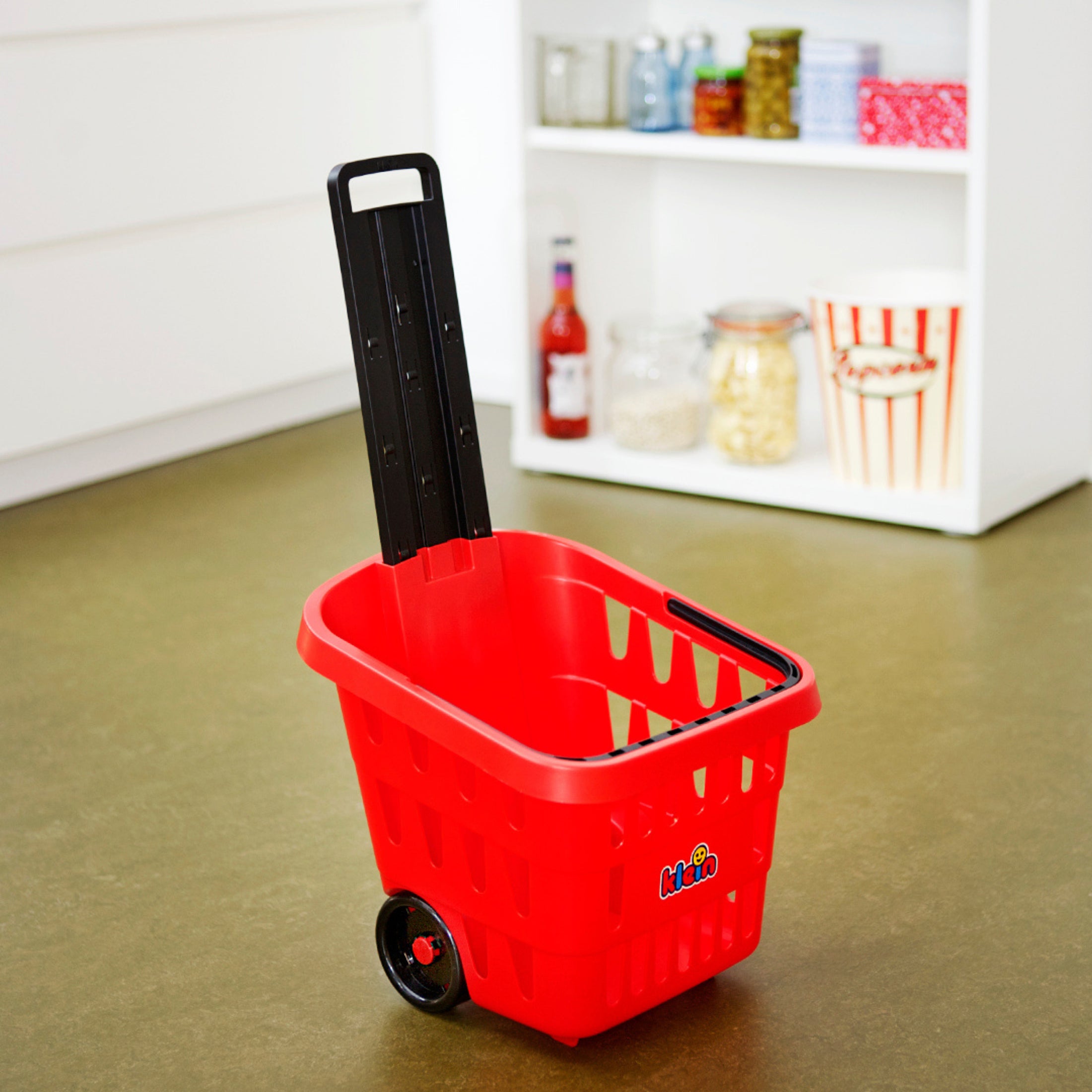 Einkaufstrolley, gefüllt