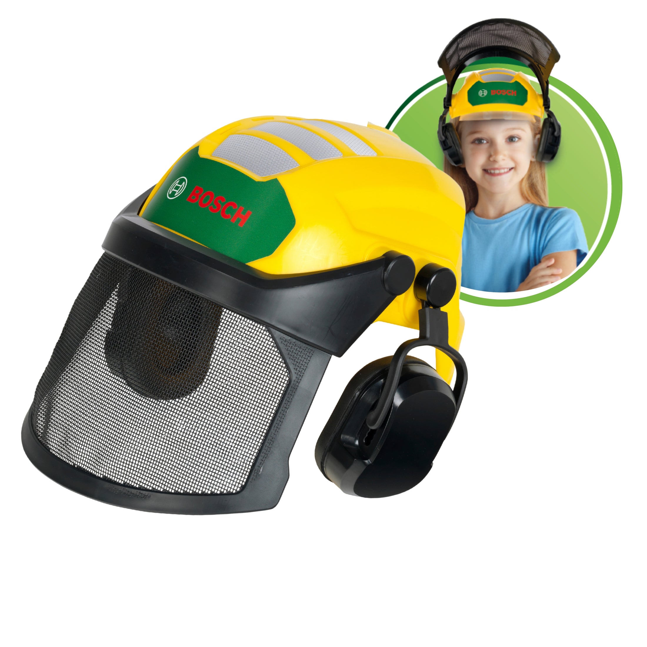 Waldarbeiter Helm mit Visier