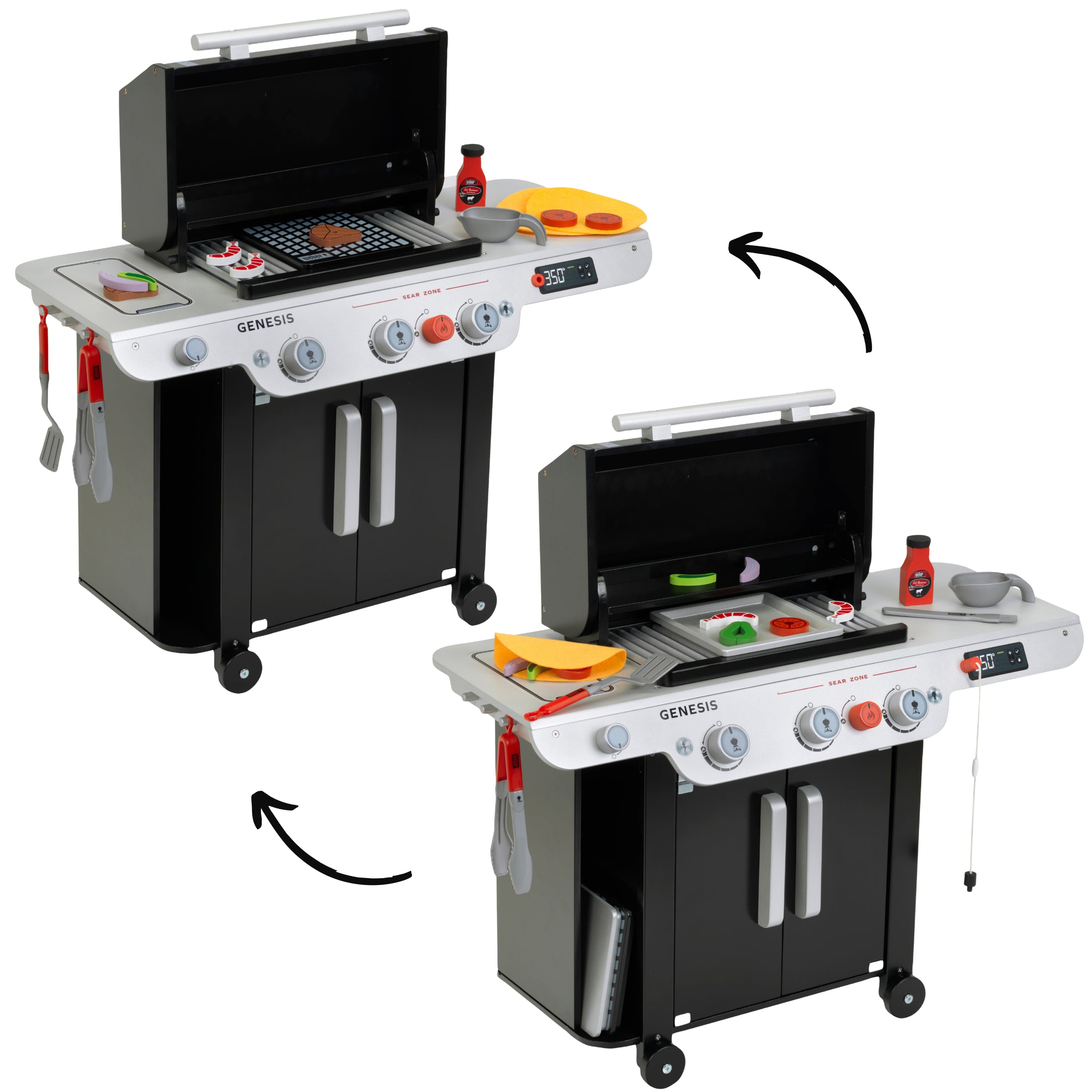 Grill - Genesis, Holz