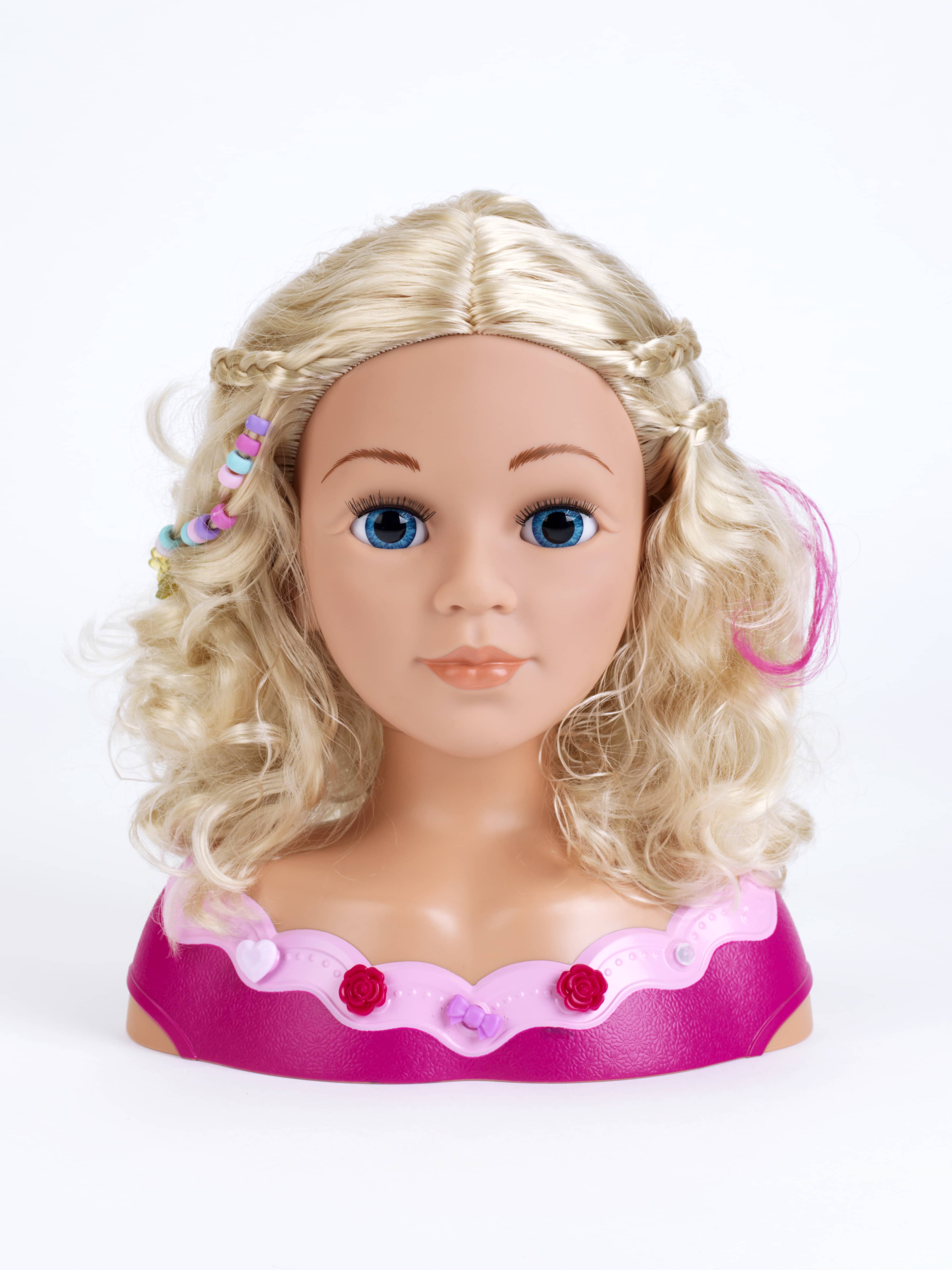 Britains Klein PRINCESS CORALIE MAKE-UP & HAIR STYLING HEAD Girls Pretend Play Toy BN 4009847052360 