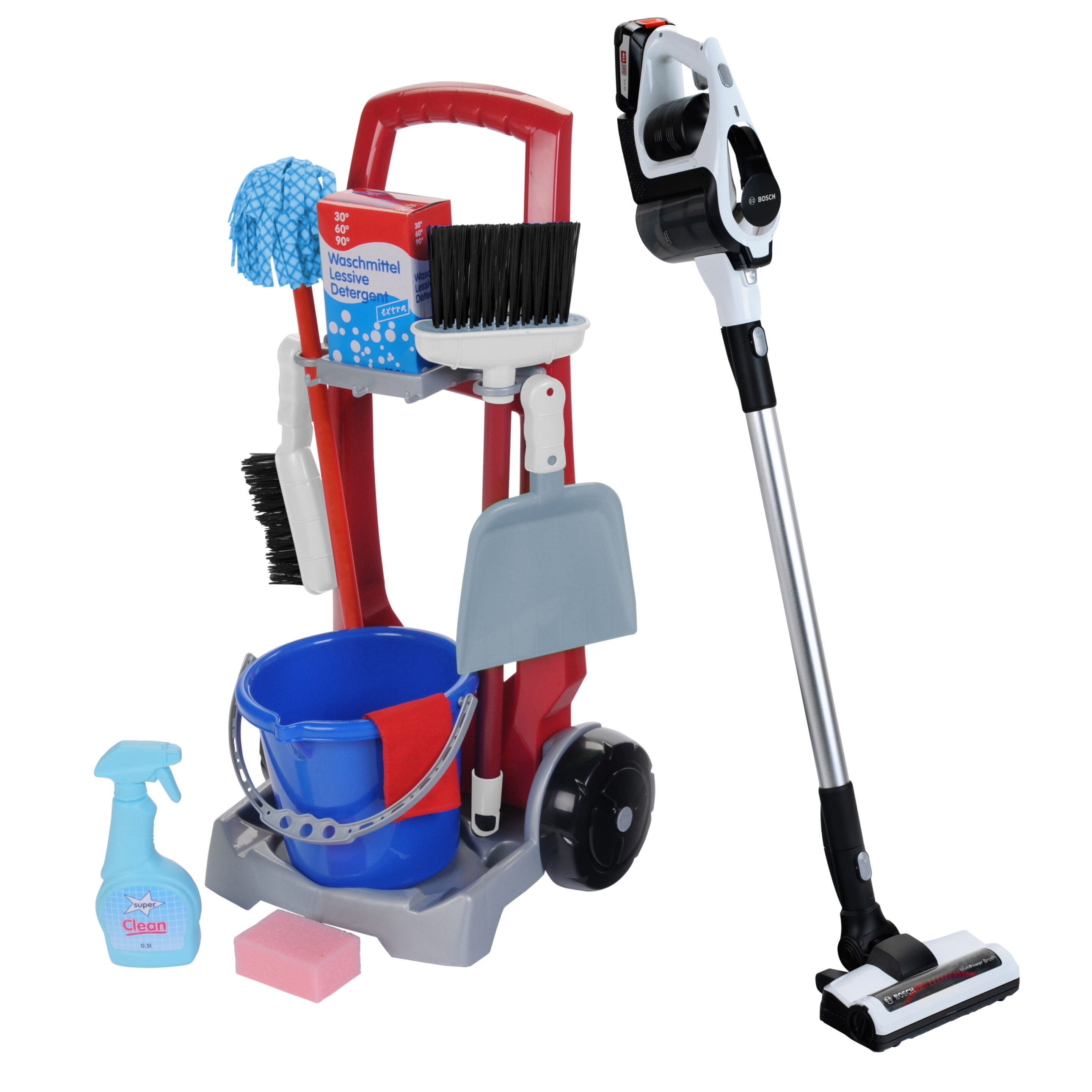 Bosch - Vacuum Cleaner "Unlimited" and Cleaning Trolley