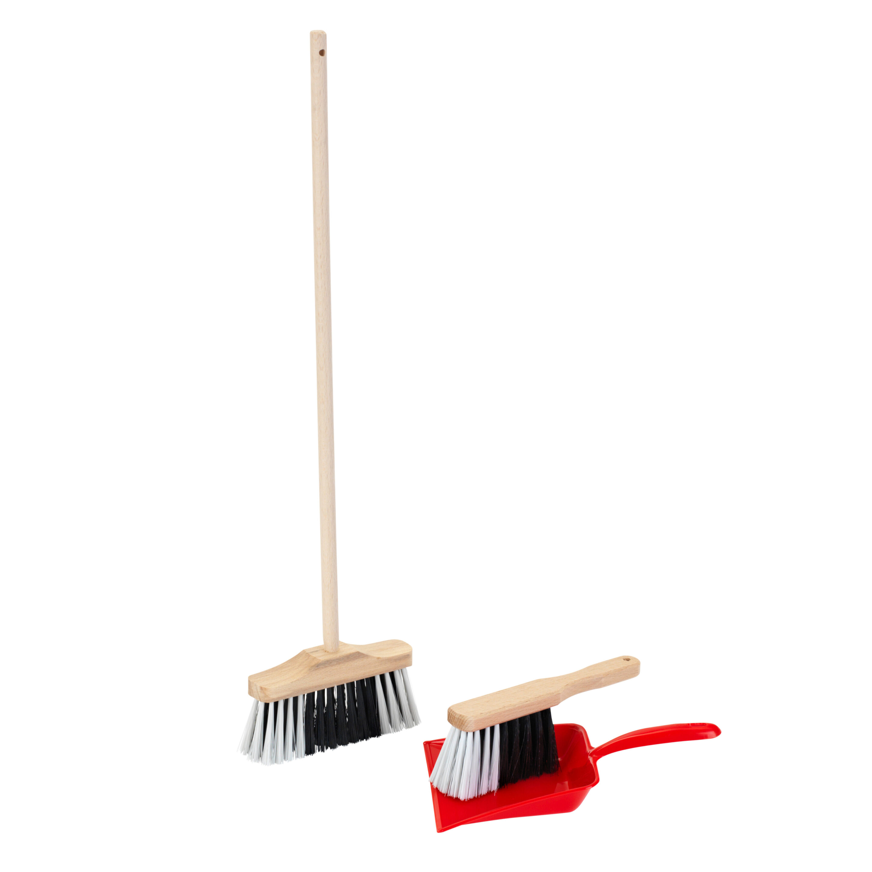 Sweeping Set, wood, 3 pieces