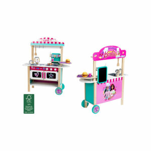9527 Multicolor Theo Klein- Barbie Set Picnic con Accessorios Juguete 