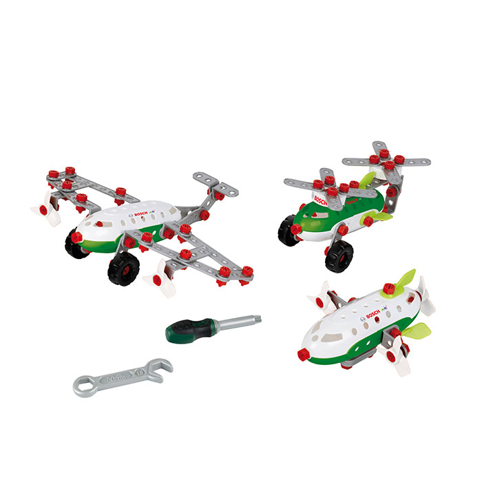 Geweldig vraag naar geestelijke gezondheid Bosch Multi Tech 3-in-1 Construction Set „Aircraft Team“ | Klein Toys