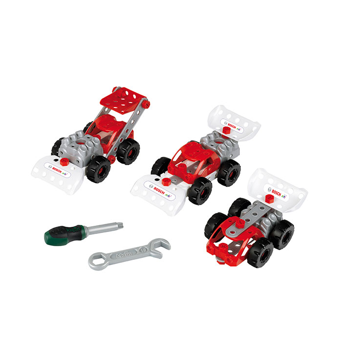 gordijn Prediken avontuur Bosch Multi Tech 3-in-1 Construction Set „Racing Team“ | Klein Toys