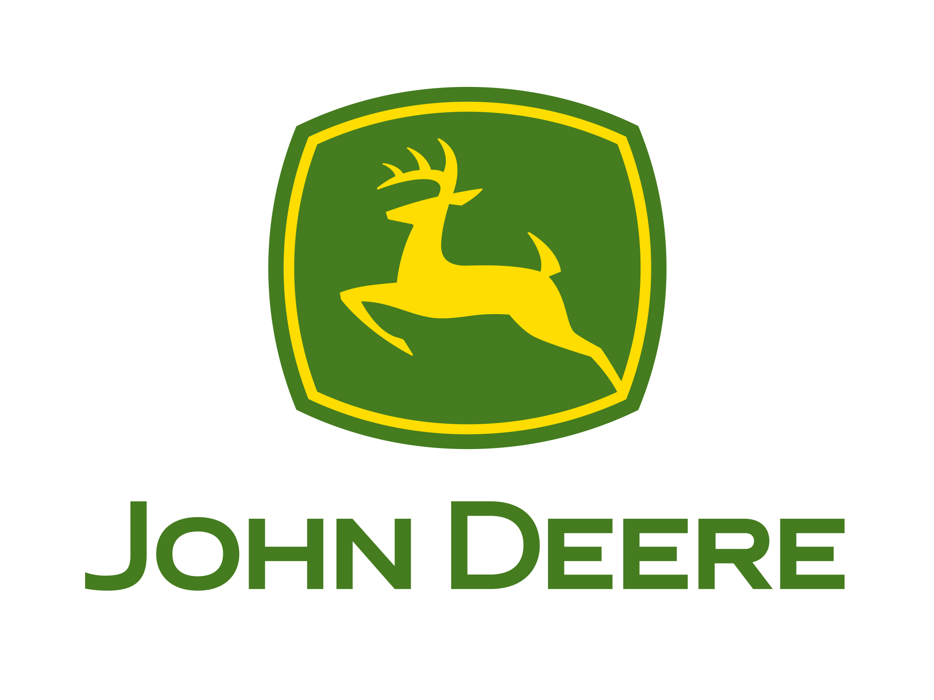 John Deere - Traktor mit Frontlader und Gewicht, 1:24