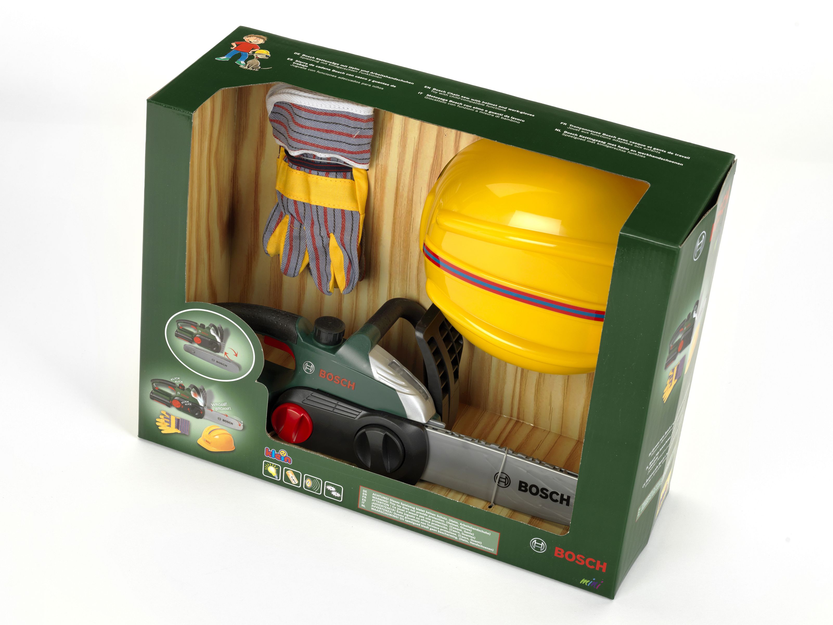 JEP Luidspreker Perth Blackborough Chainsaw II + Helmet + Gloves | Klein Toys