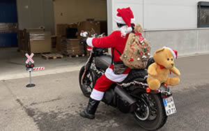 Theo Klein & die „Riding Santas”